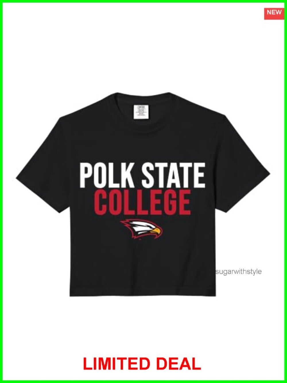 Officially Licensed Polk State College Eagles Crop Top
